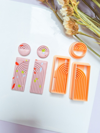 Clay cutter - Lined arch set