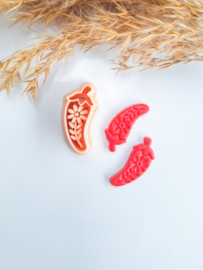 Clay cutter - Spicy floral pepper