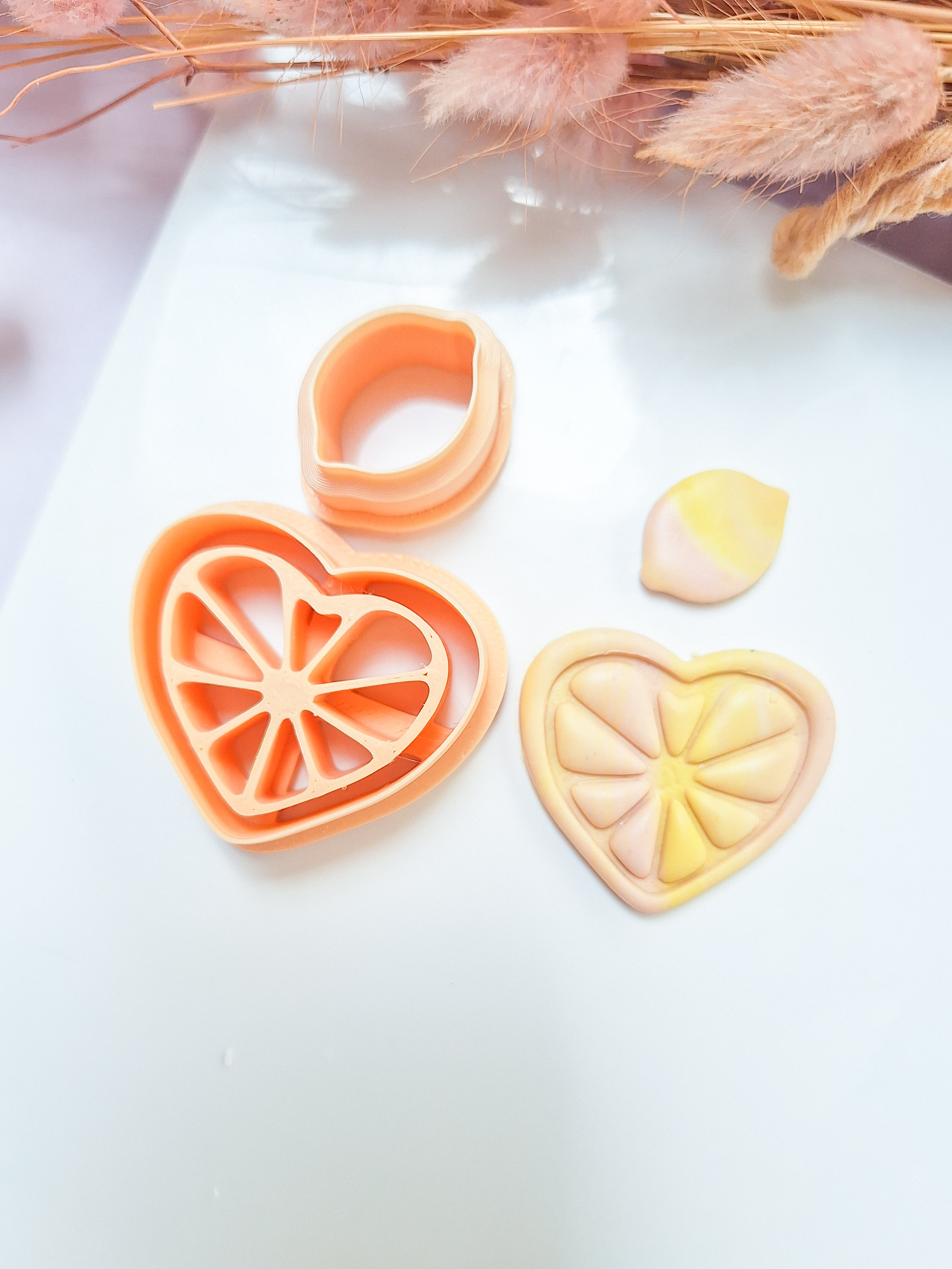 Clay cutter - Lemon heart