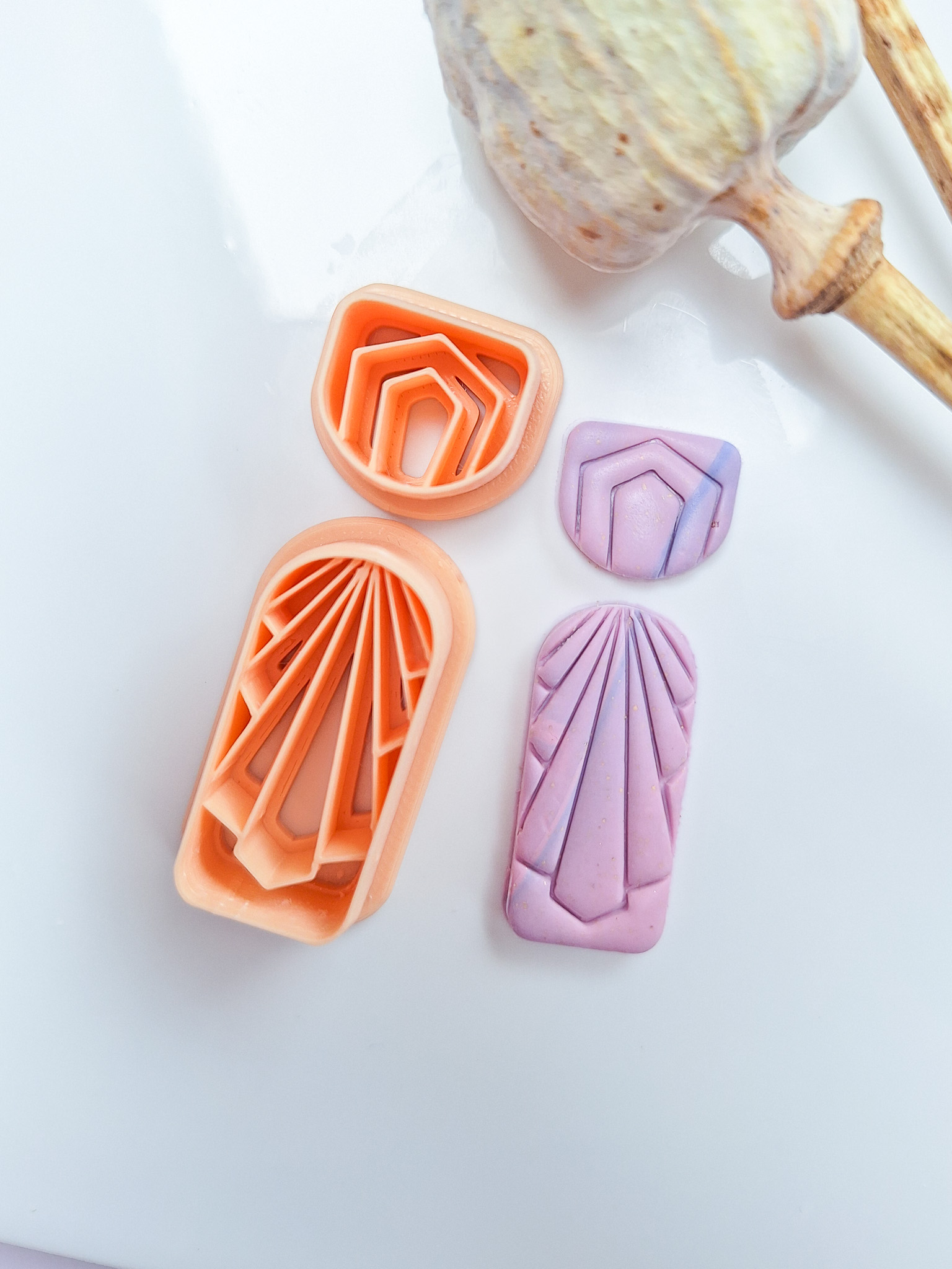 Clay cutter - Celestine set