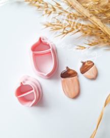 Clay cutter - Acorn bunch - set
