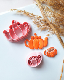Clay cutter - Pumpkin tea party - los of set