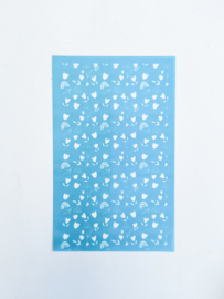 Zeefdruk print - Little tulip