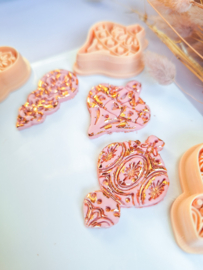 Clay cutter - Christmas bauble - Earring Grace