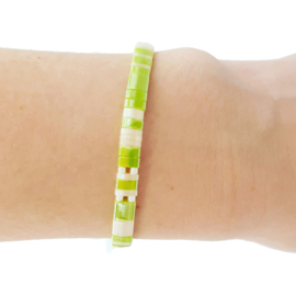 Armbandje Tila - Groen - Susies sieraden