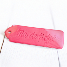 Clay stamp - Ma de liefste