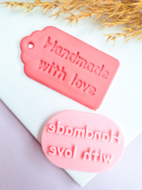 Clay stamp - Handmade with love