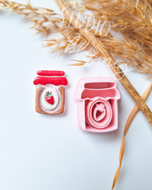 Clay cutter - Strawberry Preserve
