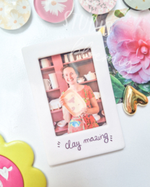Big clay cutter - Polaroid frame