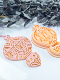 Clay cutter - Ornamental christmas bauble - Grace