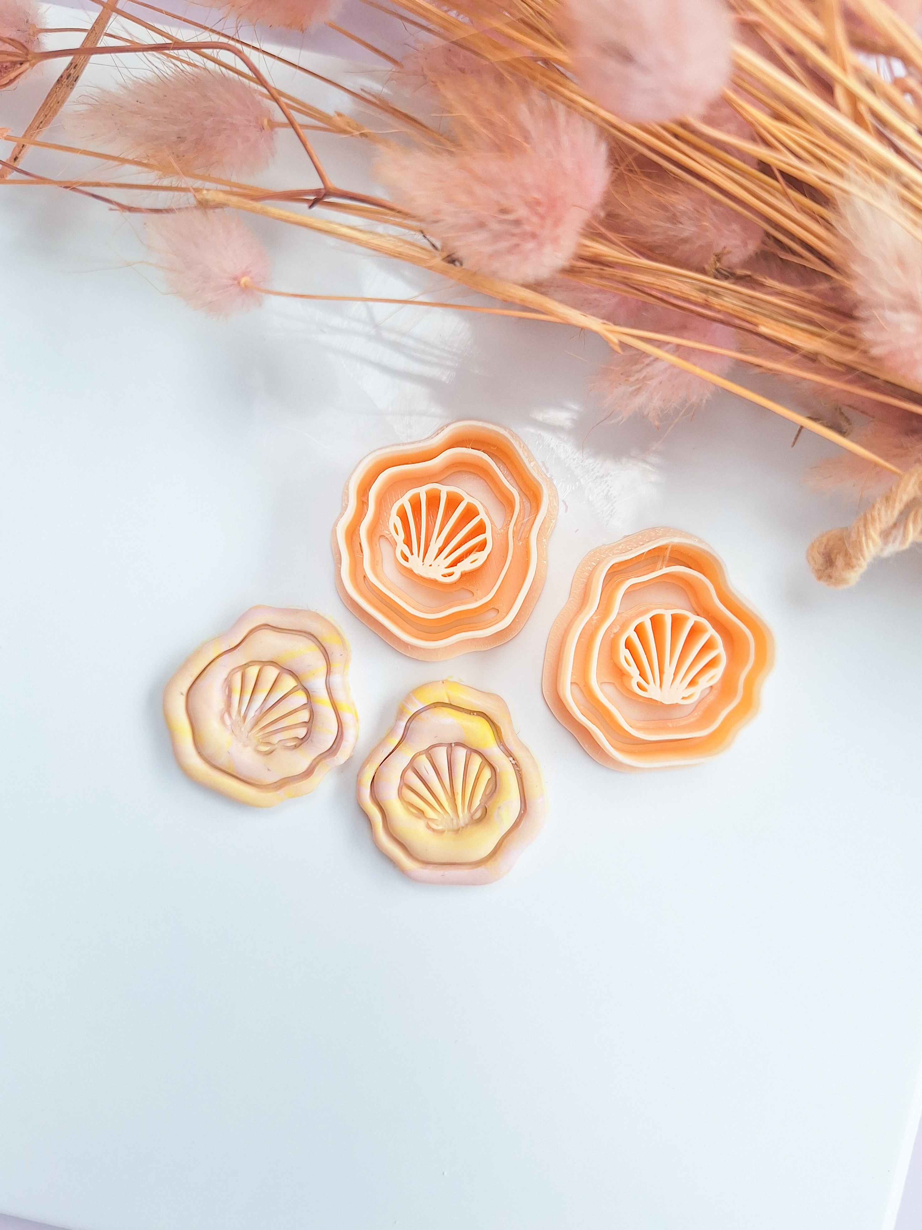 Clay cutter - Concha set