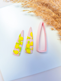 Clay cutter - Long thin narrow triangle