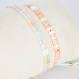 Armbandje Tila - Pastel - Susies sieraden