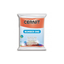 Cernit clay - Number One - Poppy red - 428