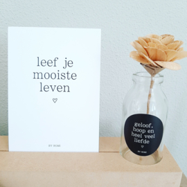 Memory shelf - Geloof, hoop en liefde - By Romi