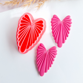 Clay cutter - Dangle heart