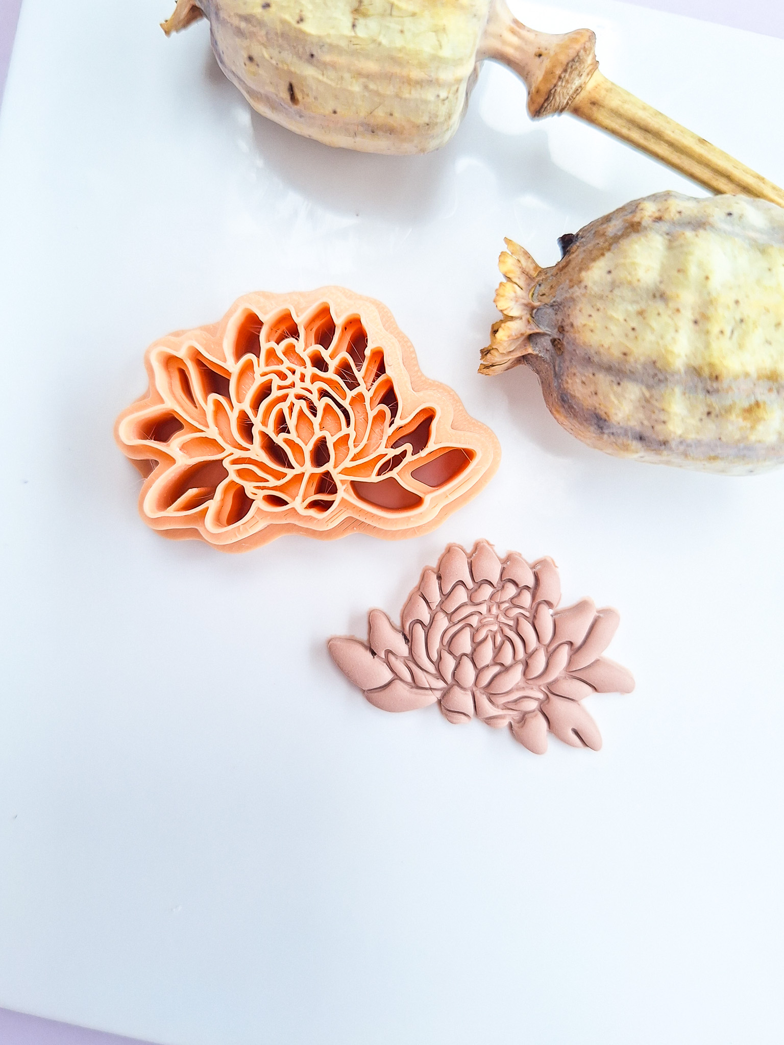 Clay cutter - Chrysant November