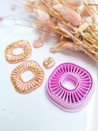 Clay cutter - Sunray square