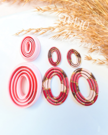 Clay cutter - Lien - Elipse lined donut