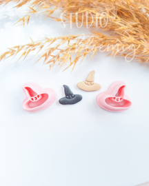 Clay cutter - Whispering witch hat studs