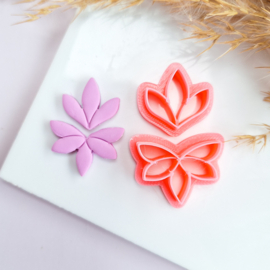 Clay cutter - Leaf dangle set 1