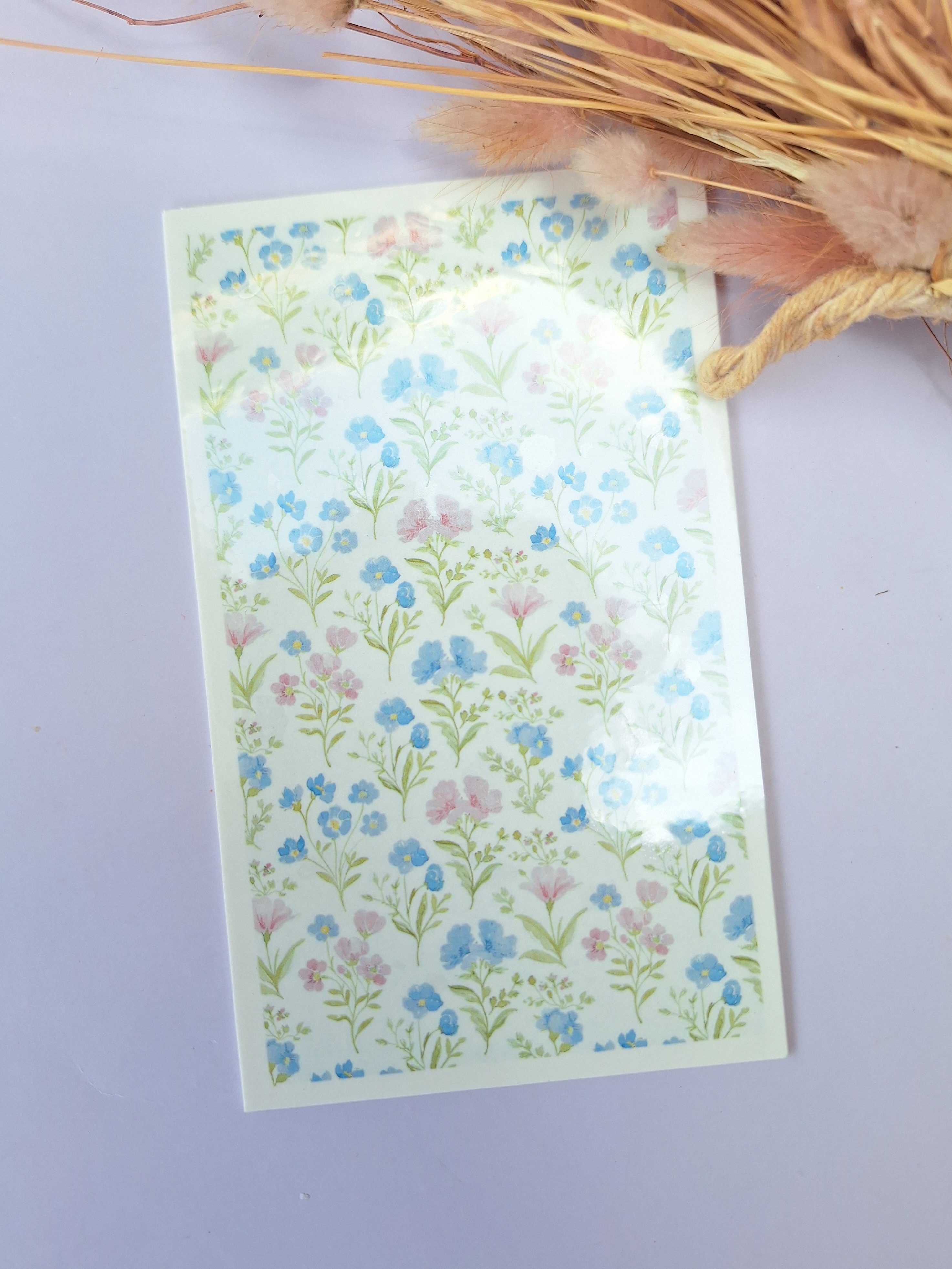 Water transfer print - English garden