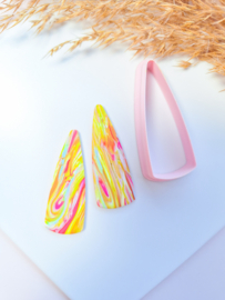 Clay cutter - Long thin wide triangle