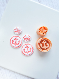 Clay cutter - Anchor shell duo