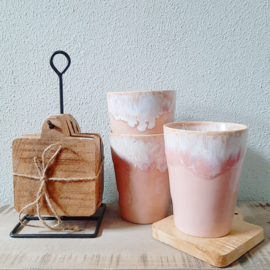 Onderzetters met houder - Hout