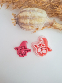 Clay cutter - Magic hat skull