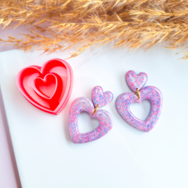 Clay cutter - Donut heart