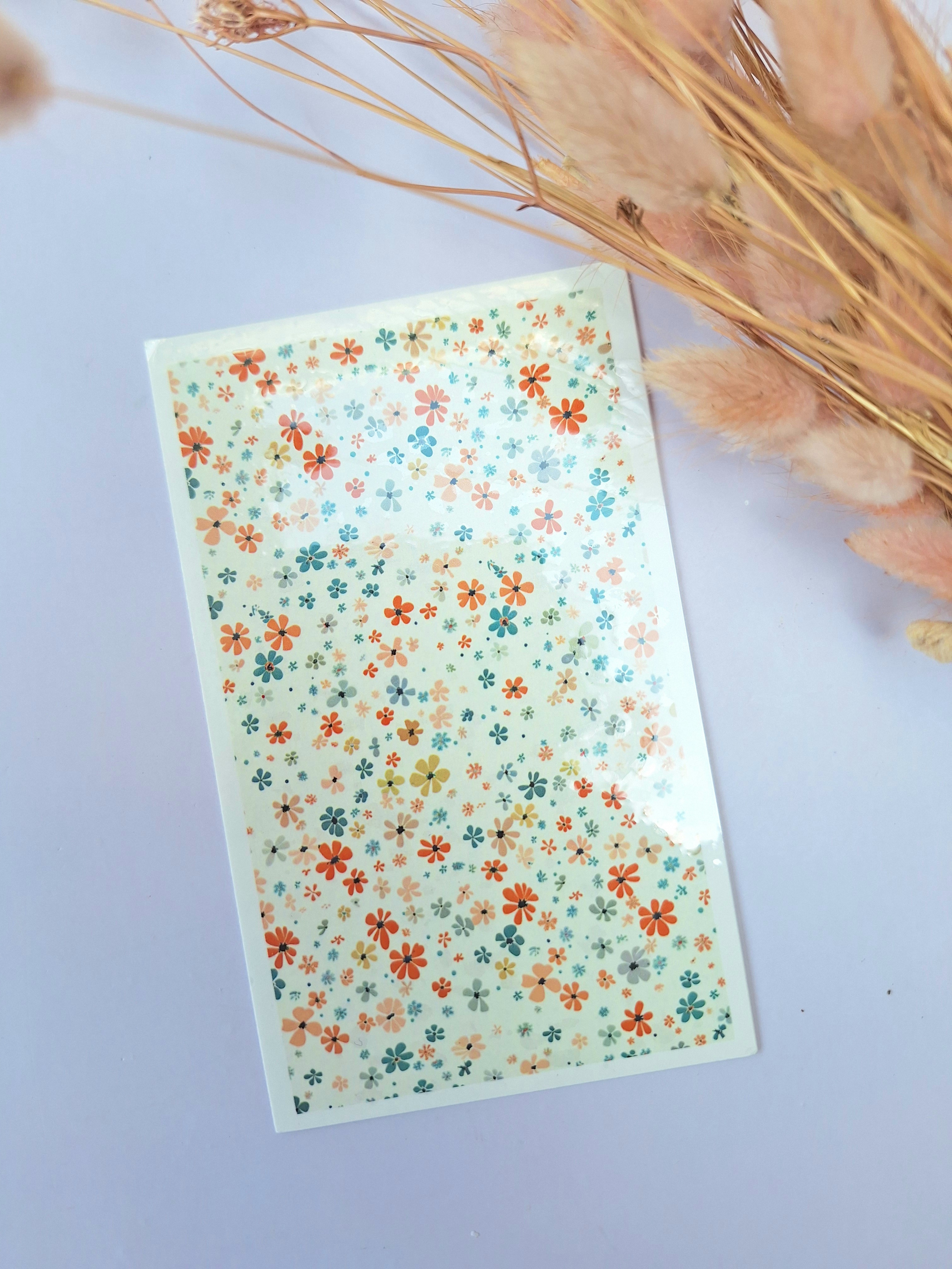 Water transfer print - Little meadow