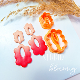 Clay cutter - Bubbly flower set