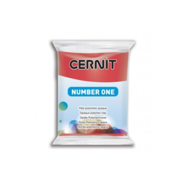 Cernit clay - Number One - Red - 400