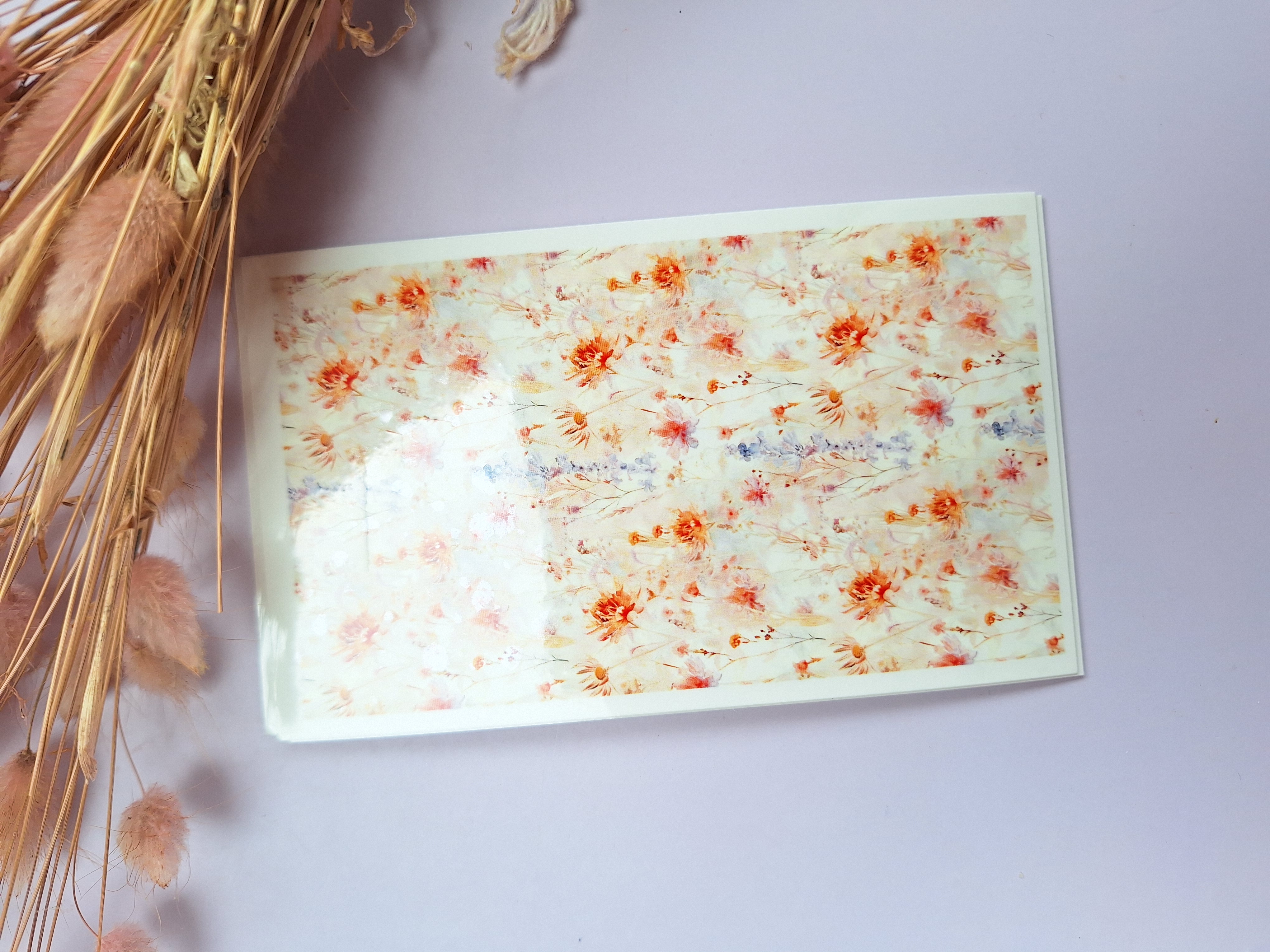 Water transfer print - Soft boho