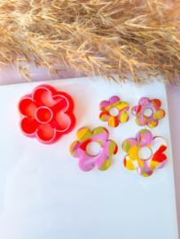 Clay cutter - Daisies donut