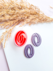 Clay cutter - Oval spiral