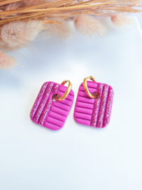 Clay cutter - Lined rectangle duo set