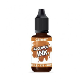 Cernit alcohol ink - Rust