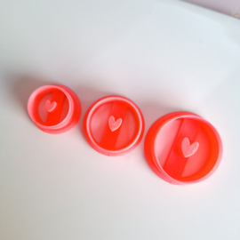 Clay cutter - Heart charm