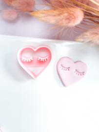 Clay cutter - Heart wink