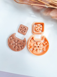 Clay cutter - Snowflake bauble