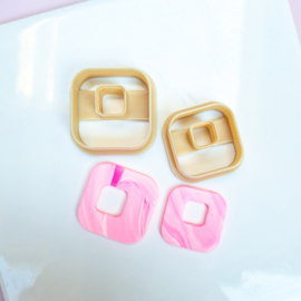 Clay cutter - Offset square open