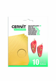 Cernit - metallic gouden blaadjes
