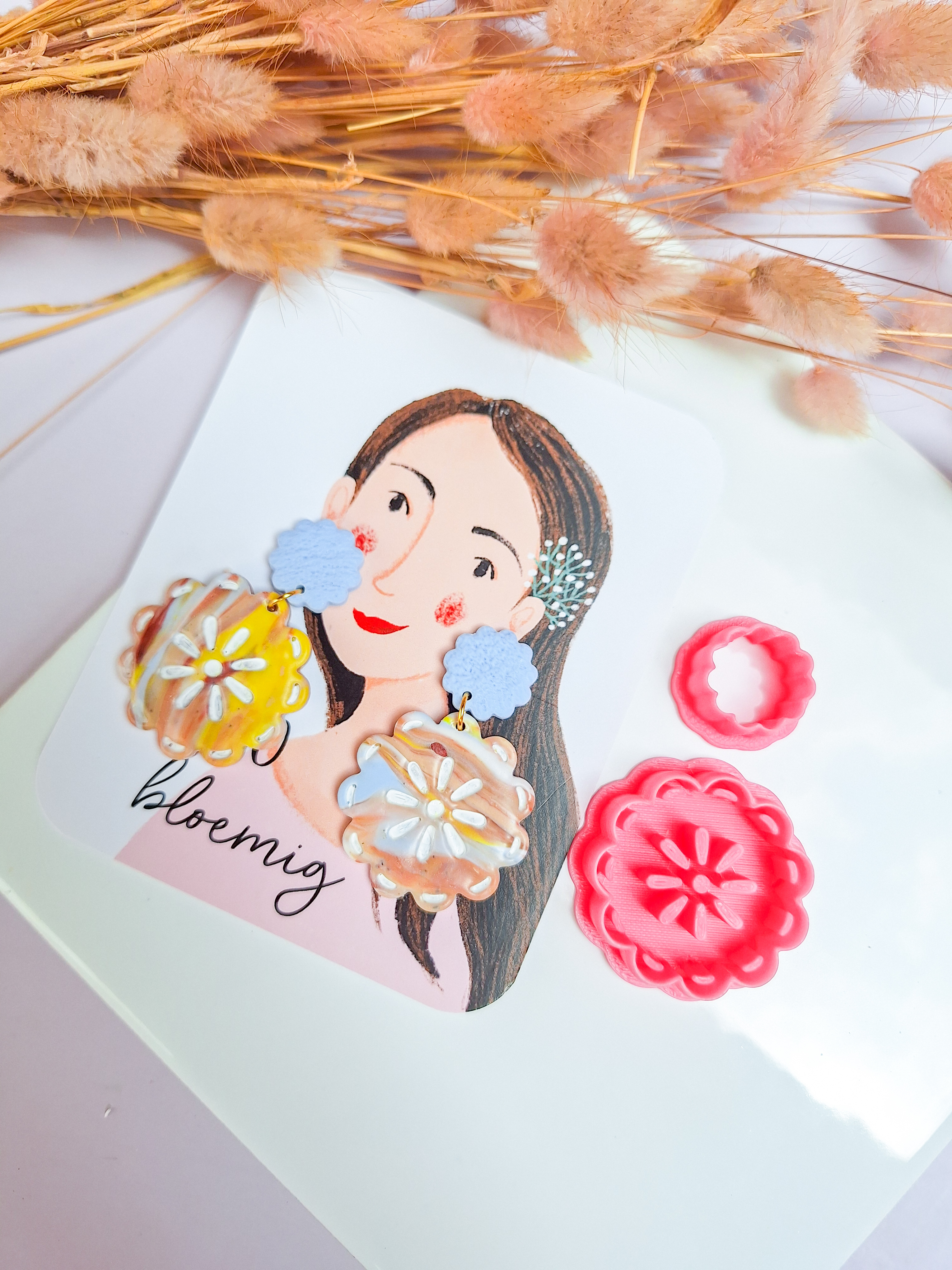 Clay cutter - Petal bloom set