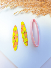 Clay cutter - Long thin oval