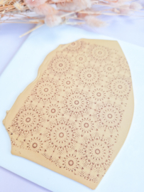 Zeefdruk print - Boho sun