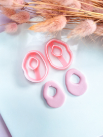 Clay cutter - Lieke, set van twee