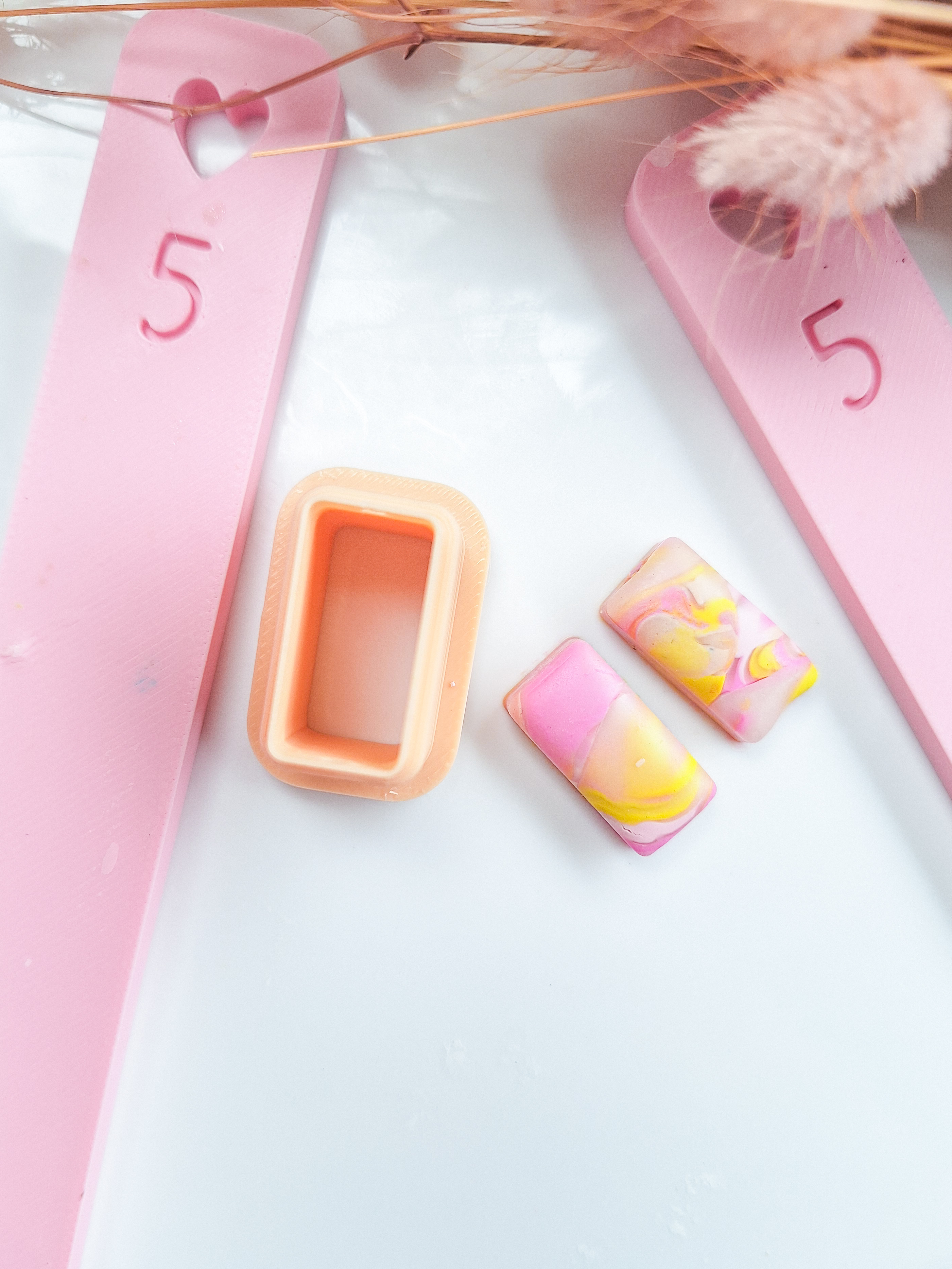 Clay cutter - Bead - Rectangle