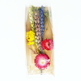 Droogbloemen - mini bouquet